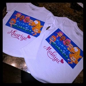 Custom Requested Bubble Guppies Shirts